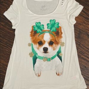 NWT- Girls size 10 St. Patrick’s Day t-shirt